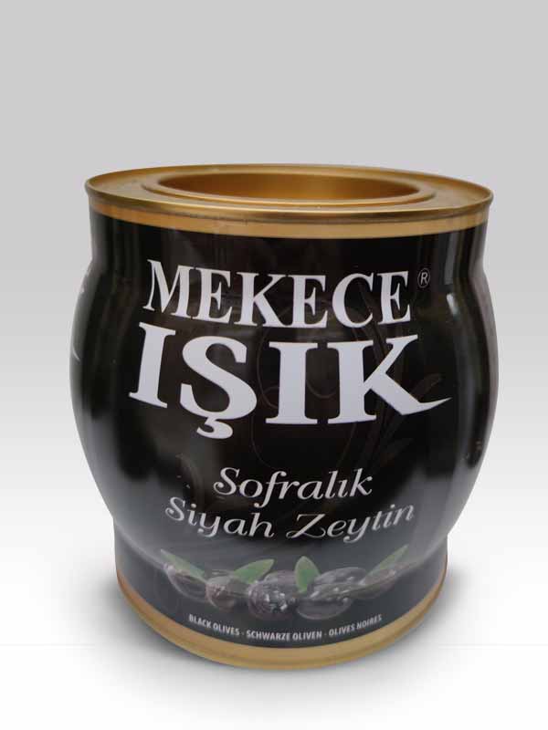 Sofralık Siyah Zeytin - 2 kg ürün fotoğrafı.