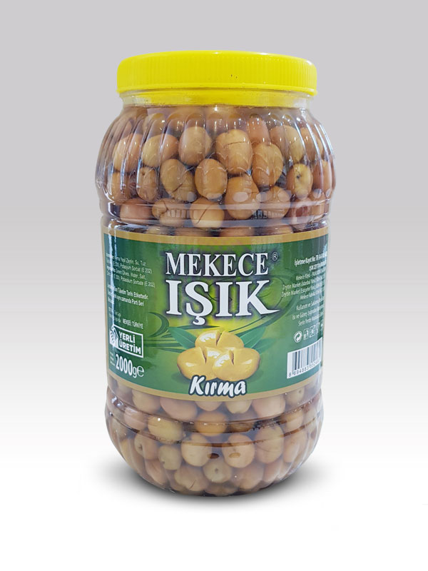 Yeşil Kırma Zeytin - 2 kg ürün fotoğrafı.